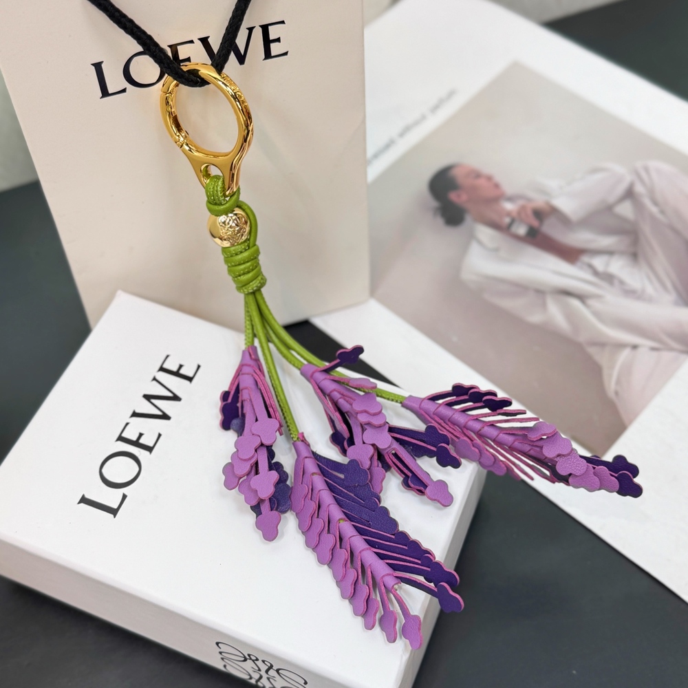 Loewe Purple Lavender Hanging Charm